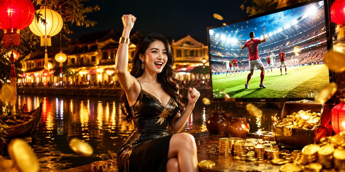 Không khí cá cược và giải trí buổi tối tại Hội An với đèn lồng rực rỡ